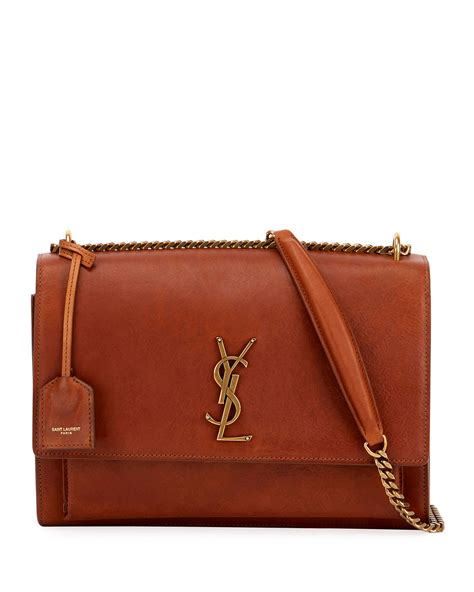 ysl sunset crossbody bag poudre|saint laurent sunset bag.